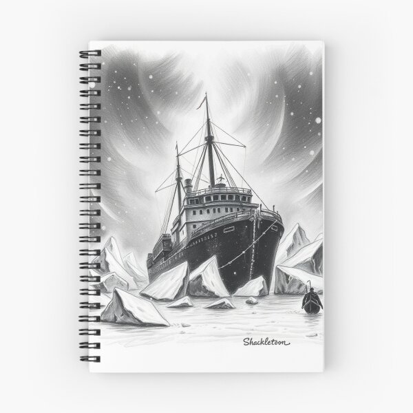 Item preview, Shackleton Endurance Trapped in Antarctic Ice Art designed and sold by EllDAV777.