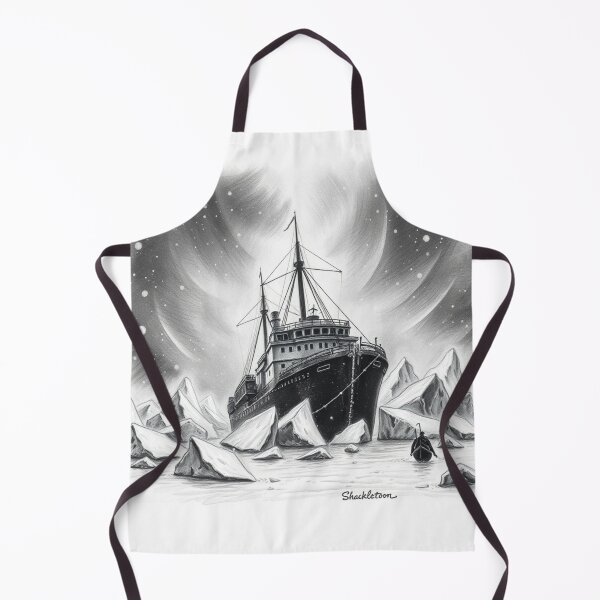 Item preview, Shackleton Endurance Trapped in Antarctic Ice Art designed and sold by EllDAV777.