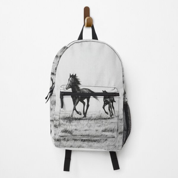 Item preview, A Mustang mare and her foal running freely across an open plain Horses in Motion designed and sold by CDC40.