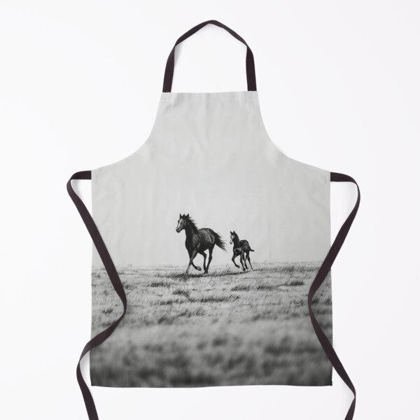 Item preview, A Mustang mare and her foal running freely across an open plain Horses in Motion designed and sold by CDC40.
