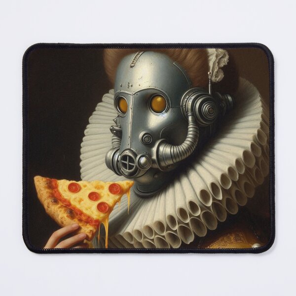 Item preview, PIZZABOT 9000 vs. The Renaissance Rizzocalypse!! ? designed and sold by Print Fiction.