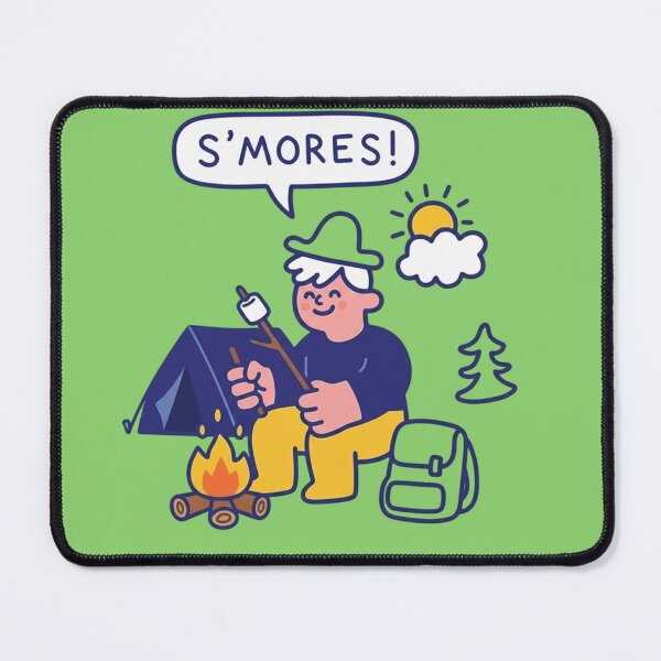 Item preview, S'mores Campfire: Sweet Camping Adventure designed and sold by ArtPandax.