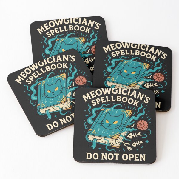 Item preview, Meowgician’s Spellbook – Funny Magic Cat Gamer T-Shirt designed and sold by PurfectAttitude.