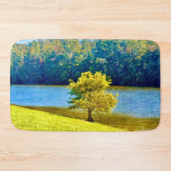 Item preview, A Tree by the Autumn Lake by Pamela Storch designed and sold by Pamela Storch.