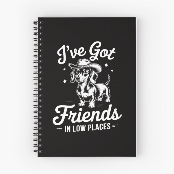 Item preview, I've Got Friends In Low Places Dachshund Cowboy designed and sold by portcrysral.