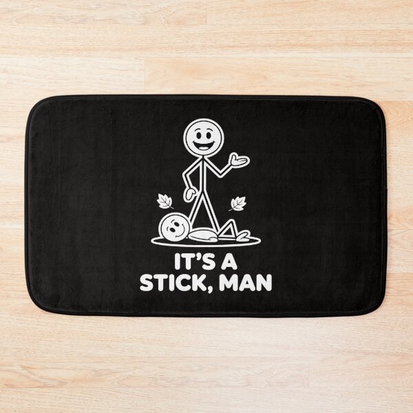 Item preview, It's A Stick, Man Stickman - Stick Figure designed and sold by portcrysral.