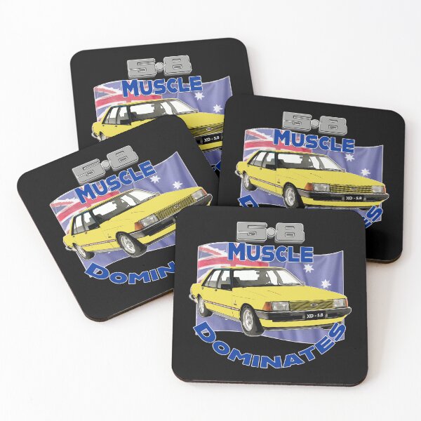 Item preview, 5.8 Muscle Dominates – XD Classic Aussie Car Art designed and sold by Michael van der Hoorn.