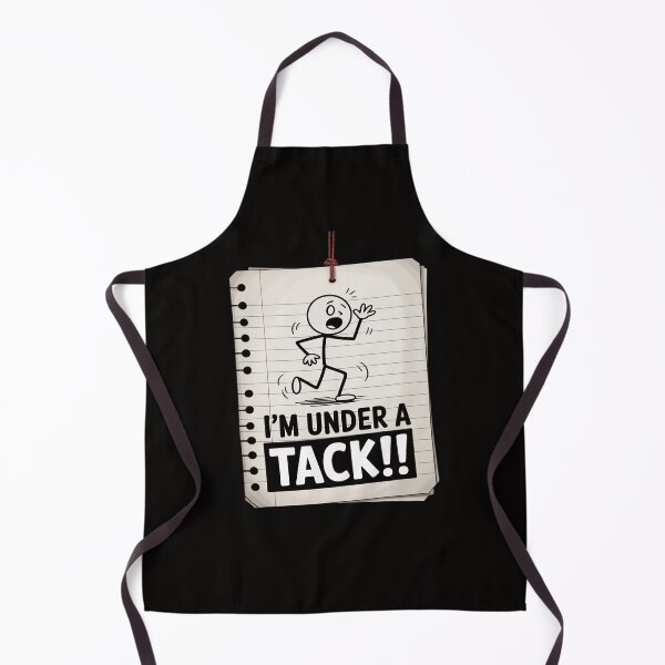 Item preview, I'm Under A Tack Attack Stick Figure Person designed and sold by ForestMmost.