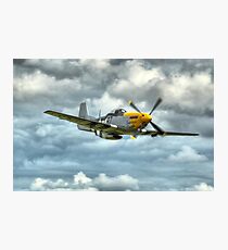 P51 Mustang - Ferocious Frankie Photographic Print