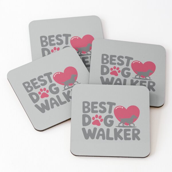 Item preview, Best Dog Walker – Funny and Cute Pet Lover  designed and sold by LadyInEverGreen.