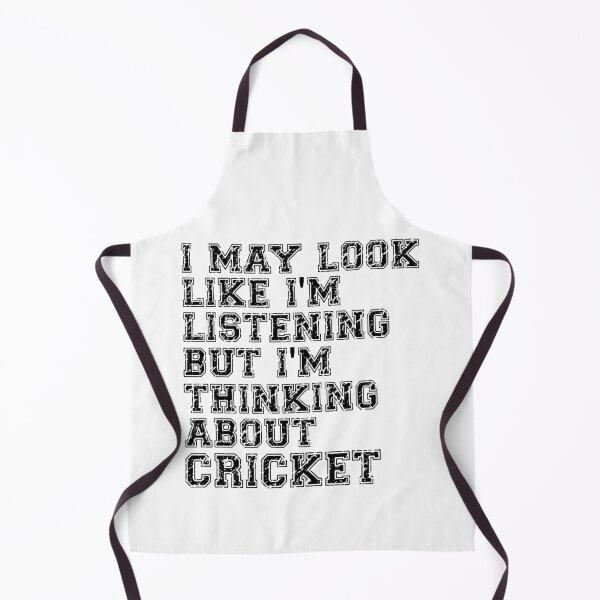 Item preview, Funny Cricket Saying Grunge Text Design designed and sold by MimsTees.