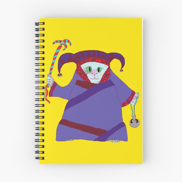 Item preview, cat jester designed and sold by PennyPentney.