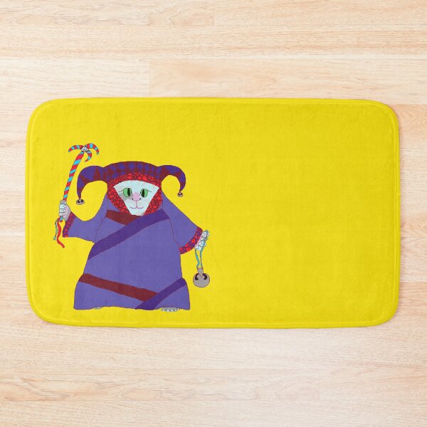Item preview, cat jester designed and sold by PennyPentney.