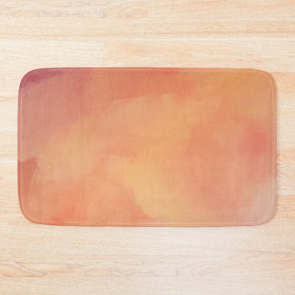 Item preview, Soft Peach Watercolor Gradient Background – Warm Pastel Abstract Texture designed and sold by RokaCircles.