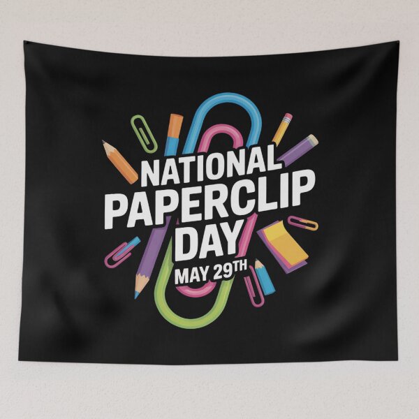 Item preview, National paperclip day may 29th designed and sold by DreamOnShirts.