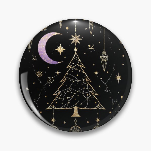 Item preview, Cosmic Winter Zodiac Tree designed and sold by ChicTrendz.