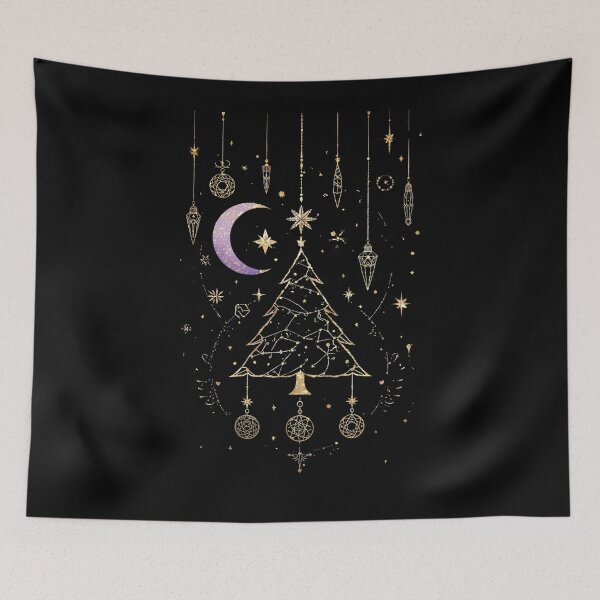 Item preview, Cosmic Winter Zodiac Tree designed and sold by ChicTrendz.