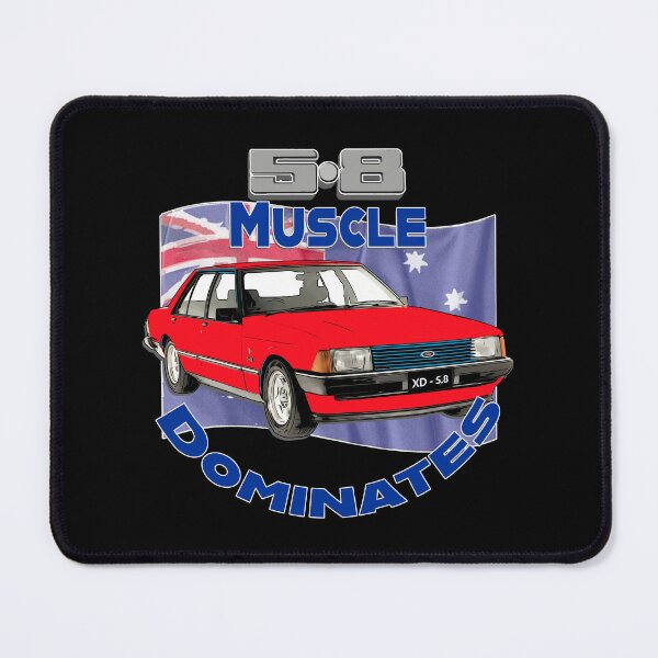 Item preview, 5.8 XD Muscle Dominates – Classic Aussie Car Art designed and sold by Michael van der Hoorn.