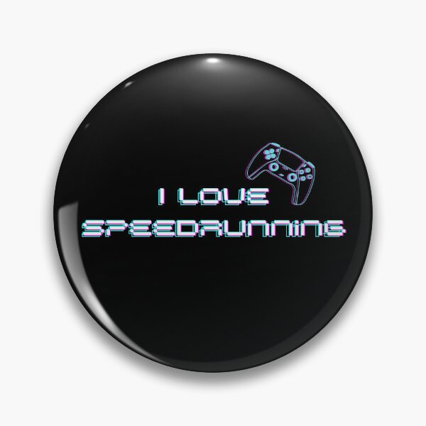 Item preview, Neon Controller “I Love Speedrunning” Gamer Design designed and sold by PHRASEandSTYLE.