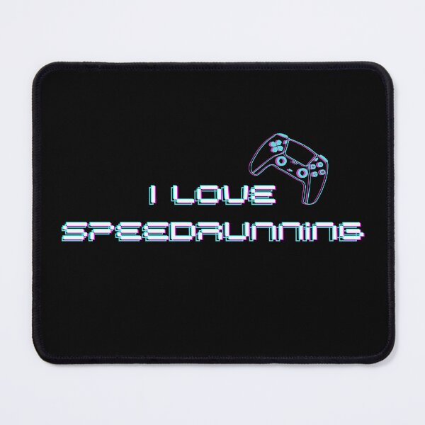 Item preview, Neon Controller “I Love Speedrunning” Gamer Design designed and sold by PHRASEandSTYLE.