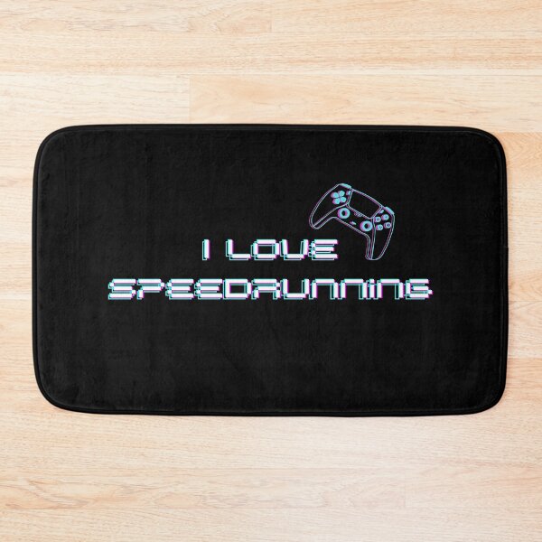 Item preview, Neon Controller “I Love Speedrunning” Gamer Design designed and sold by PHRASEandSTYLE.