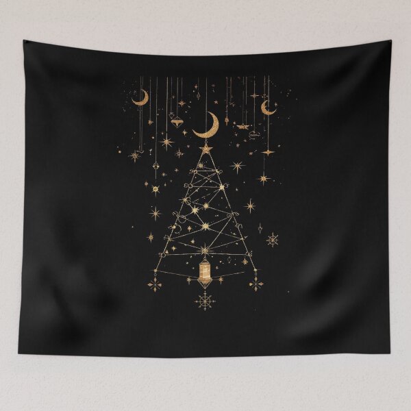 Item preview, Ethereal Moonlit Holiday Art designed and sold by ChicTrendz.