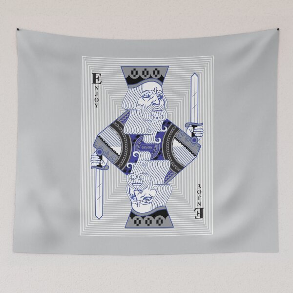Item preview, KING of Joy (Blue) designed and sold by  Enjoy Artwork .