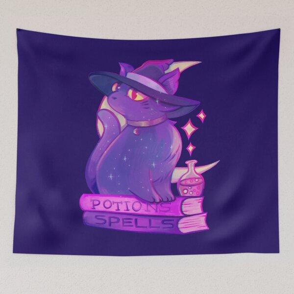Item preview, Witchy Cat designed and sold by blanquiurris.