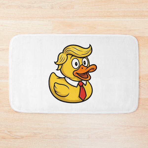 Item preview, Playful Cartoon Yellow Rubber Duck with Tie designed and sold by hidapuri.
