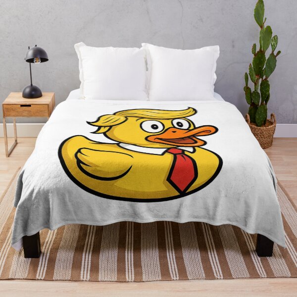 Item preview, Playful Cartoon Yellow Rubber Duck with Tie designed and sold by hidapuri.