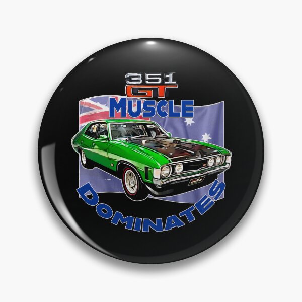 Item preview, 351 GT Aussie Muscle Dominates – Classic Car Art designed and sold by Michael van der Hoorn.