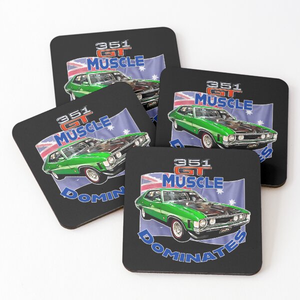 Item preview, 351 GT Aussie Muscle Dominates – Classic Car Art designed and sold by Michael van der Hoorn.