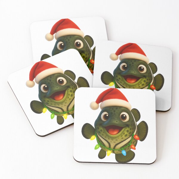 Item preview, Christmas Black Crappie designed and sold by Sillytoe.