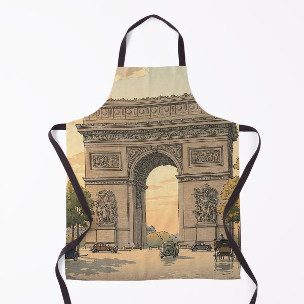 Item preview, Arc de Triomphe Japanese Woodblock Print designed and sold by Takeda-art.