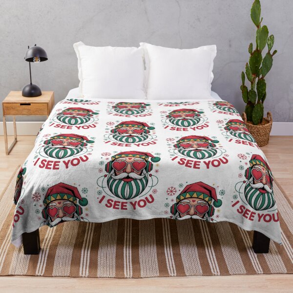 Item preview, “I SEE YOU” Cool Santa design designed and sold by Say It All.