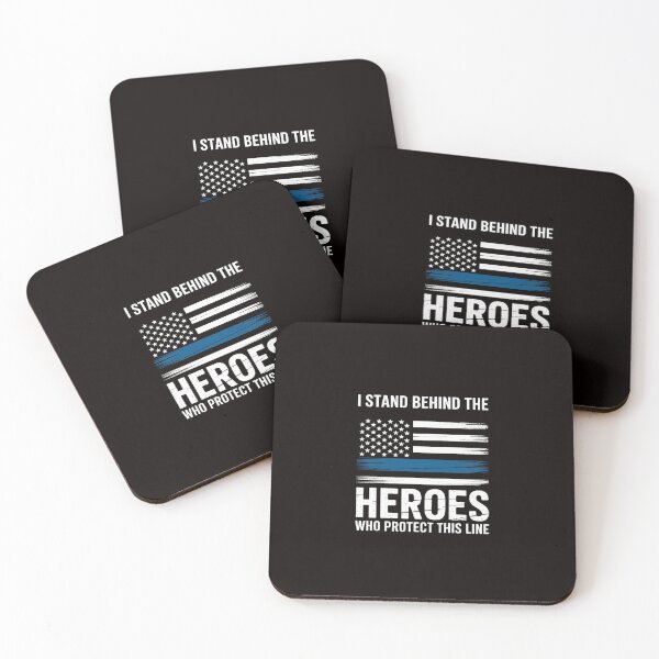 Item preview, Thin Blue Line American Flag Police Support Blu Lives Matter designed and sold by ControlCenter.