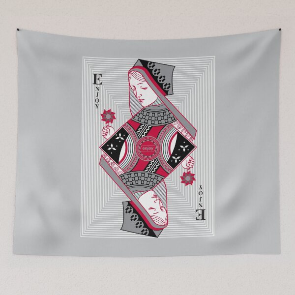 Item preview, QUEEN of Joy (Red) designed and sold by  Enjoy Artwork .