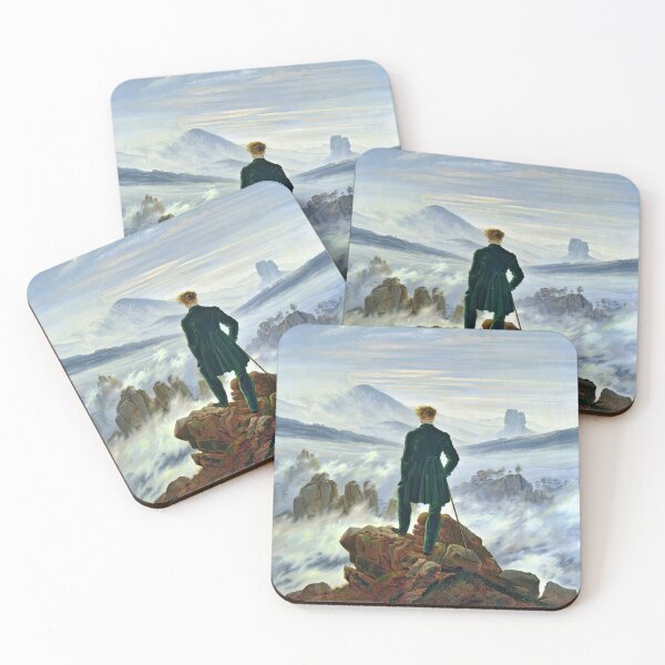 Item preview, Wanderer above the Sea of Fog (1818) – Caspar David Friedrich Art Print designed and sold by ImgPrint.