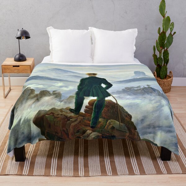 Item preview, Wanderer above the Sea of Fog (1818) – Caspar David Friedrich Art Print designed and sold by ImgPrint.