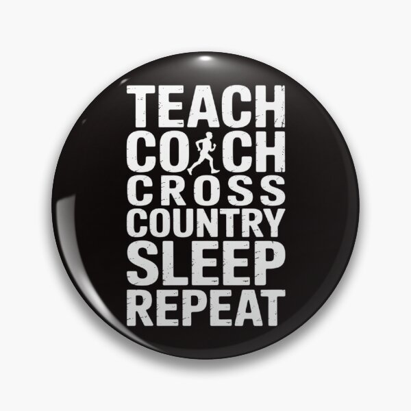Item preview, Teach Coach Cross Country Sleep Repeat Gifts XC Running Men designed and sold by ControlCenter.