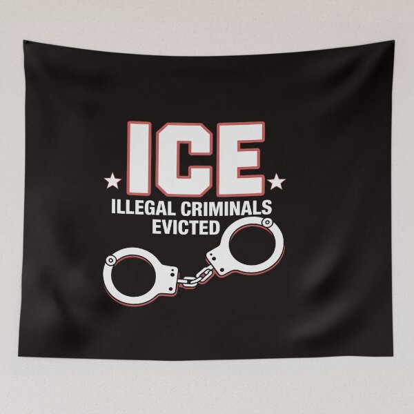 Item preview, ICE Illegal Criminals Evicted designed and sold by ControlCenter.