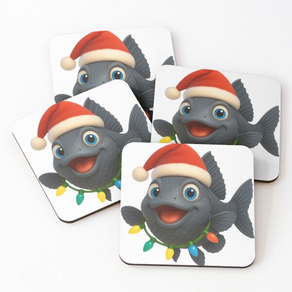 Item preview, Christmas Blue Eyed Pleco Fish designed and sold by Sillytoe.