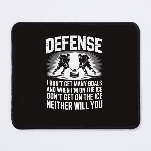 Item preview, Ice Hockey Player Goalie Defense I Don't Get Many Goals designed and sold by ControlCenter.