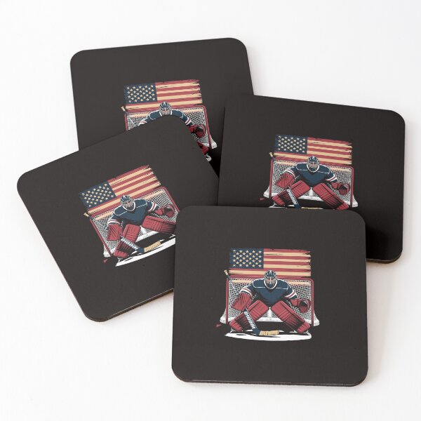 Item preview, Ice Hockey Goalie USA Flag Gift For Goalie designed and sold by ControlCenter.