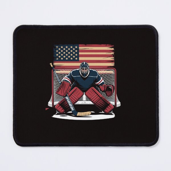 Item preview, Ice Hockey Goalie USA Flag Gift For Goalie designed and sold by ControlCenter.