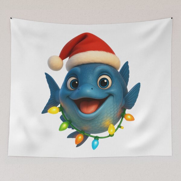 Item preview, Christmas Bluefish designed and sold by Sillytoe.