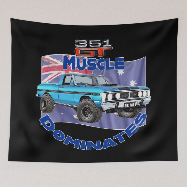 Item preview, 351 GT XY Falcon Ute Muscle Dominates designed and sold by Michael van der Hoorn.