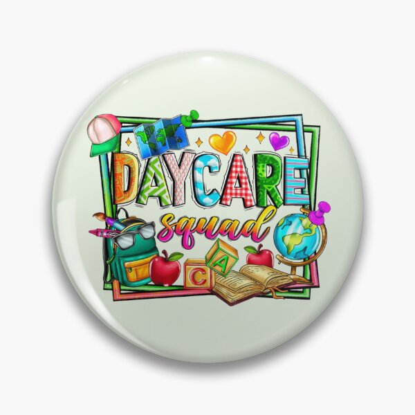 Item preview, Daycare Squad Apparel & Home Decor | Cute Childcare Teacher Gift | Preschool Daycare Staff Outfit designed and sold by Compass and a Camera.