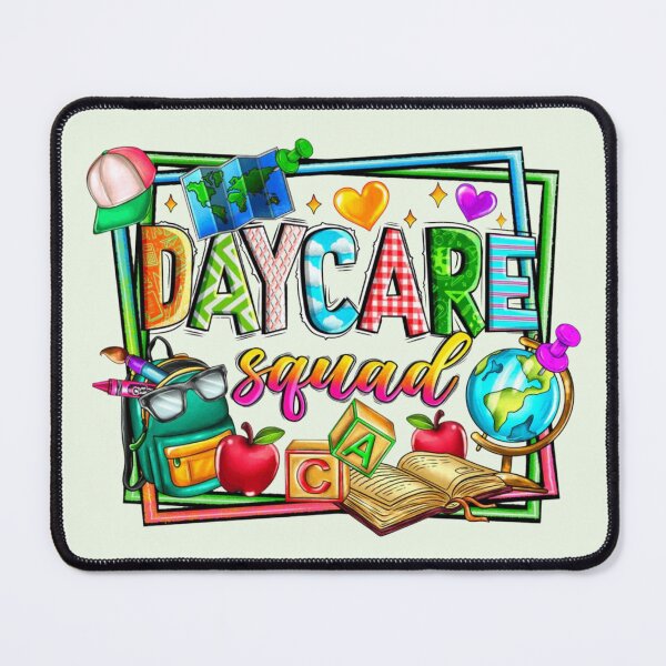 Item preview, Daycare Squad Apparel & Home Decor | Cute Childcare Teacher Gift | Preschool Daycare Staff Outfit designed and sold by Compass and a Camera.