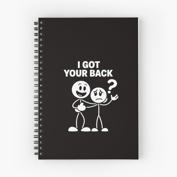 Item preview, I Got Your Back Stick Figure designed and sold by RatCurry.